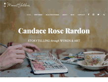 Tablet Screenshot of candaceroserardon.com